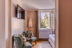 Część wypoczynkowa w obiekcie Boutiquehotel Amadeus
