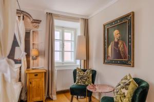 Część wypoczynkowa w obiekcie Boutiquehotel Amadeus
