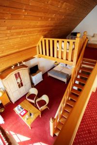 Ein Sitzbereich in der Unterkunft Hotel Antoniushütte