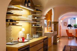 Kuchnia lub aneks kuchenny w obiekcie Boutiquehotel Amadeus
