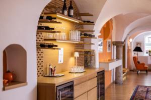 Kuchnia lub aneks kuchenny w obiekcie Boutiquehotel Amadeus