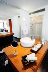 Ein Badezimmer in der Unterkunft Hotel Antoniushütte