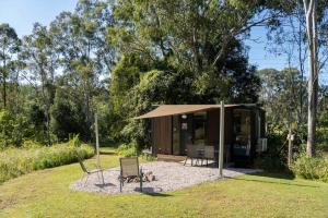 Zahrada ubytování Hill Creek Tiny House 4 by Tiny Away