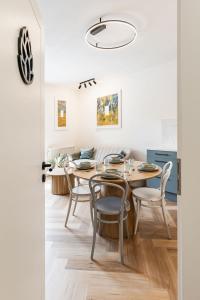 Istumisnurk majutusasutuses Hop Nest Žatec centrum apartment