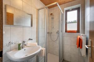 Kúpeľňa v ubytovaní Salvenalm + 37 fotografií