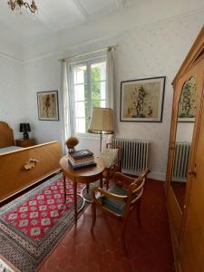 Χώρος καθιστικού στο Dreamy Château for big groups and their pets