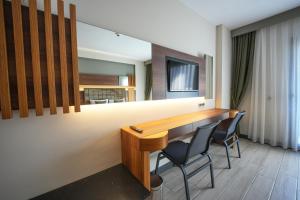 Μια τηλεόραση ή/και κέντρο ψυχαγωγίας στο Hotel Oliva Verde