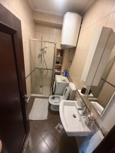 Kopalnica v nastanitvi Apartment Benvenuti + 32 fotografij