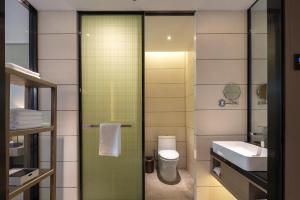 Koupelna v ubytování Zhengzhou Minghui Mandarin Hotel