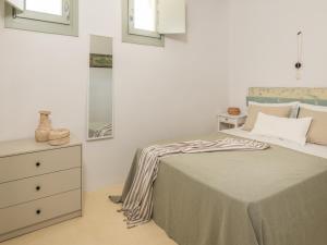 Ein Bett oder Betten in einem Zimmer der Unterkunft Serifos Dream Houses near the sea