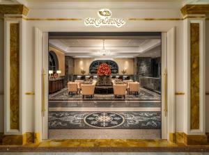 Istumisnurk majutusasutuses Palazzo Versace Macau