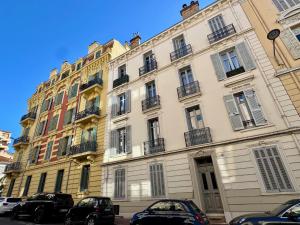 Bygningen som lejligheden ligger i