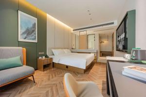 Posezení v ubytování Tingxi Hotel