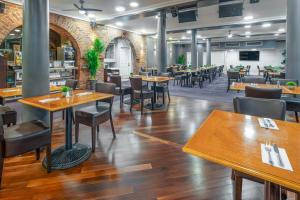曼彻斯特市中心大不列颠酒店餐厅或其他用餐的地方