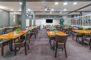曼彻斯特市中心大不列颠酒店餐厅或其他用餐的地方