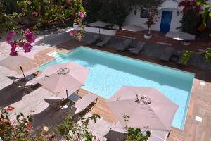 Bazen u ili blizu objekta Boutique Hotel Tilos Mare