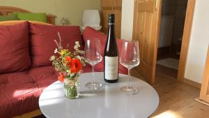 Nápoje v ubytovaní Weingut - Gästezimmer zum Schwalbennest