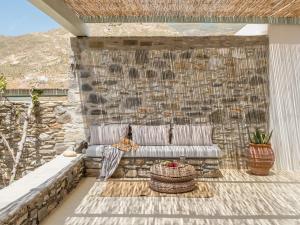 Ein Sitzbereich in der Unterkunft Serifos Dream Houses near the sea