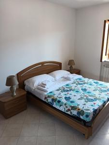 Letto o letti in una camera di Vincenzo Sea House