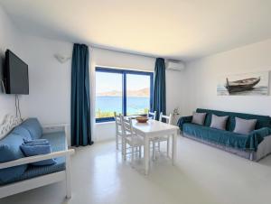 Istumisnurk majutusasutuses Stavros Bay