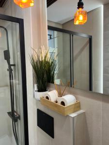 Koupelna v ubytování Small Home Fuengirola