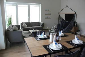 Posezení v ubytování Haus Seeadler 3 OG