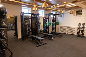 Fitness centrum a/nebo fitness zařízení v ubytování Hotel Spaander BW Signature Collection