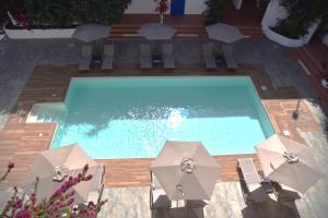 Bazen u ili blizu objekta Boutique Hotel Tilos Mare