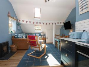 Μια τηλεόραση ή/και κέντρο ψυχαγωγίας στο Borth Arian Boat House