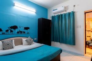 Letto o letti in una camera di Joey's Hostel Agra - 200m from Taj Mahal