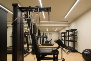 Fitness centrum a/nebo fitness zařízení v ubytování The Key