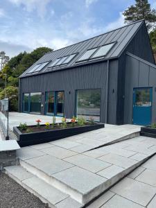 Bygningen som feriehuset ligger i