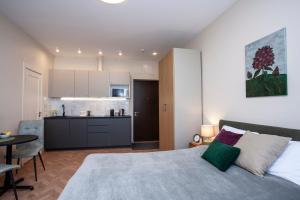 Køkken eller tekøkken på Upisa Studio Apartments