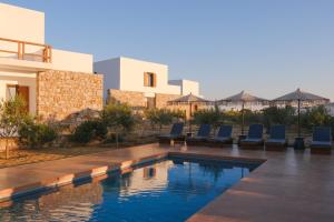 Πισίνα στο ή κοντά στο ROOTS Nature Living Milos +48 φωτογραφίες