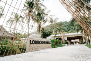Aed väljaspool majutusasutust Lombok Souls