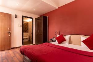 Letto o letti in una camera di Joey's Hostel Agra - 200m from Taj Mahal