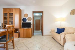 Χώρος καθιστικού στο Casa Polina - indipendente con giardino a 15 minuti dal mare