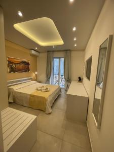 Giường trong phòng chung tại B&B Cozzolino House's