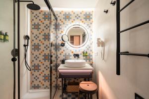 Kúpeľňa v ubytovaní Malom és Kacsa Boutique Hotel