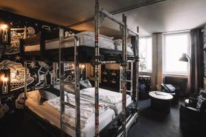 Voodi või voodid majutusasutuse Superbude Hamburg St Georg toas