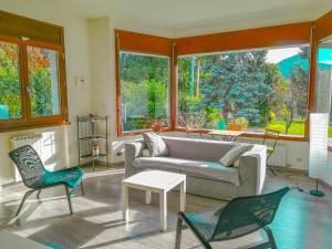 Posezení v ubytování Villa Giuliana + 12 fotografií