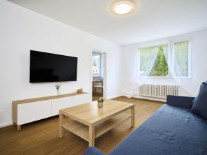 TV a/nebo společenská místnost v ubytování Apartment Forest line by Interhome