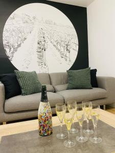 Nápoje v ubytování La P'tite Maison Vaudon