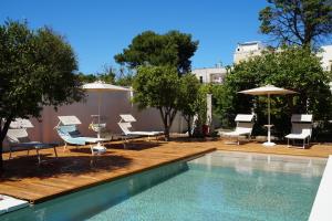 Swimmingpoolen hos eller tæt på Suite Royale Palazzo Villani Lubelli