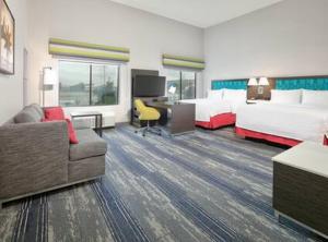 Posezení v ubytování Hampton Inn & Suites Dalhart