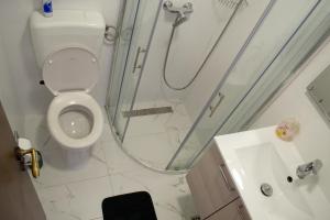 Kúpeľňa v ubytovaní Apartmani Nede