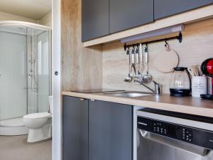 Kuchyň nebo kuchyňský kout v ubytování Holiday Home Ivanka Delux by Interhome