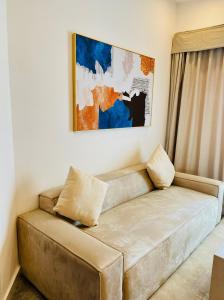 Postel nebo postele na pokoji v ubytování Hotel Midotel Seaview