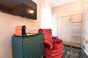 Posezení v ubytování Prestige Suite Via Romagnoli