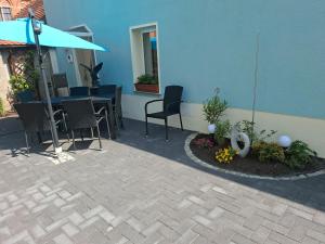 Patio nebo venkovní prostory v ubytování Ferienwohnung Classic